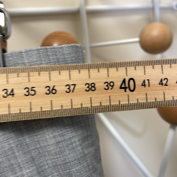 Vitale Barberis Canonico - Pure Wool Straight Legged Trousers - Grey - 46 - Picture 8 of 13